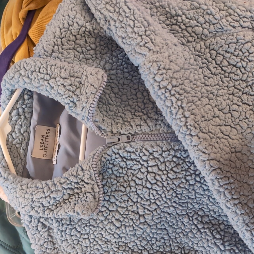 Urban outfitters blue fleece